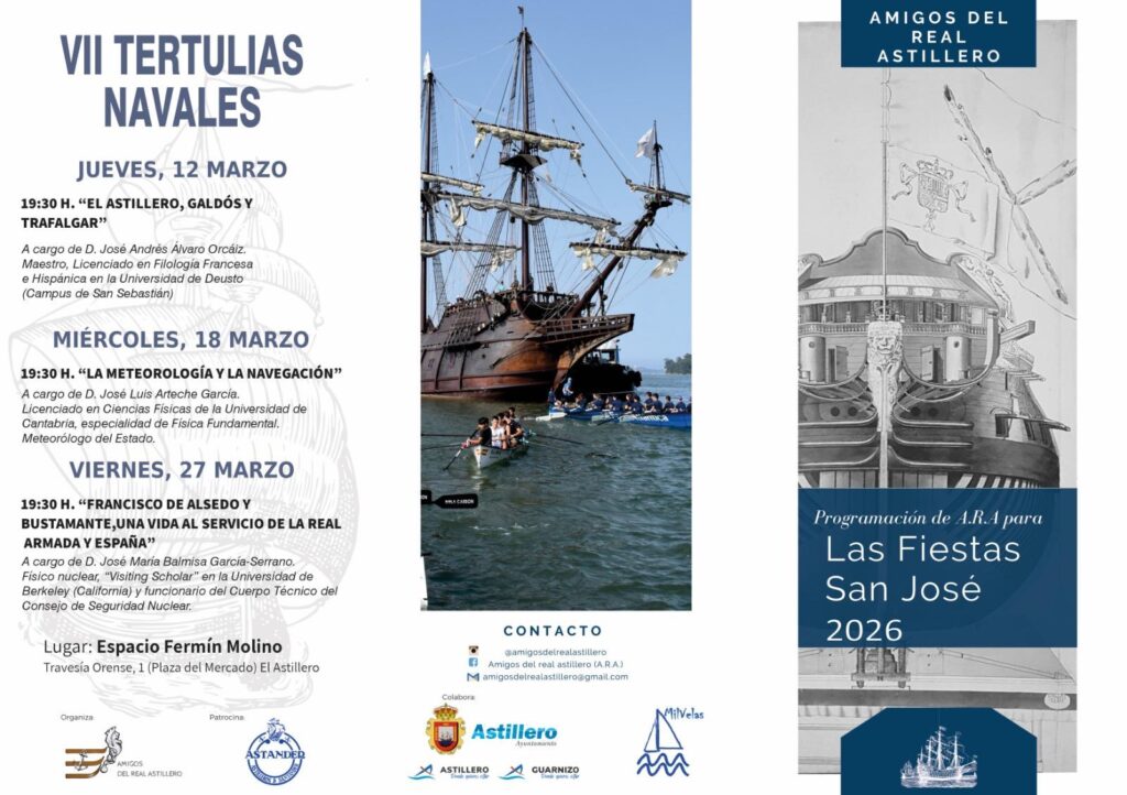 Los Amigos del Real Astillero organizan las VII Tertulias Navales