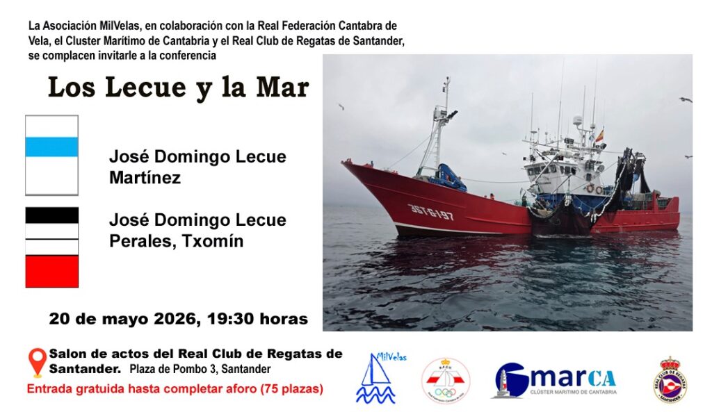 Se cancela la tertulia “Los Lecue y la Mar”prevista para este miércoles 20 de mayo